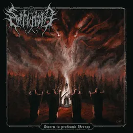 Sworn to Profound Heresy von Sarkrista – Album Cover