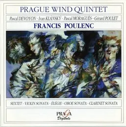 Sextet / Violin Sonata / Élégie / Oboe Sonata / Clarinet Sonata von Pascal Devoyon – Cover