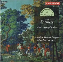 Four Symphonies von Carl Stamitz – Album Cover