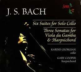 Six Suites for Solo Cello - Three Sonatas for viola da gamba & harpsichord von Gary Cooper – Album Cover