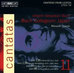 Cantatas, Volume 11 von 鈴木雅明 – Album Cover