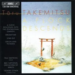 A Flock Descends von 武満徹 – Album Cover