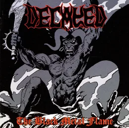 The Black Metal Flame von Decayed – Album Cover
