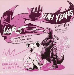 Down Boy / Leaving for Dubbo in a Panda-bear von Liars – Cover