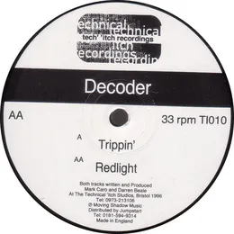 Trippin' / Redlight von Decoder – Cover