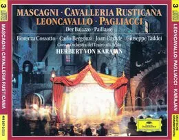 Mascagni: Cavalleria rusticana / Leoncavallo: Pagliacci von Pietro Mascagni – Album Cover