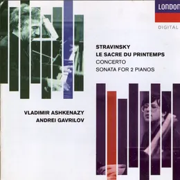 Le Sacre du printemps / Concerto / Sonata for 2 Pianos von Андрей Гаврилов – Album Cover