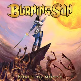 Power to Survive von Burning Sun – Album Cover