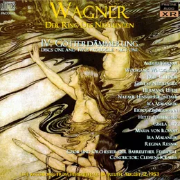Der Ring des Nibelungen: IV. Götterdämmerung (1953) von Astrid Varnay – Cover