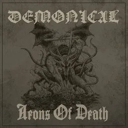 Aeons of Death von Demonical – Album Cover