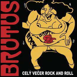 Celý večer rock and roll von Brutus – Album Cover