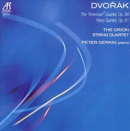 The “American” Quartet, op. 96 / Piano Quintet, op. 81 von Peter Serkin – Album Cover