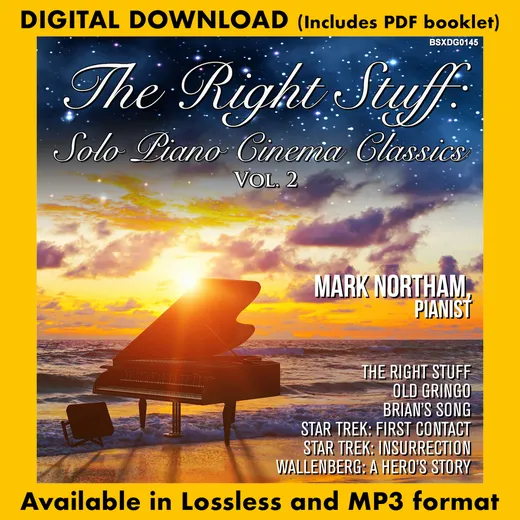 The Right Stuff: Solo Piano Cinema Classics Vol. 2