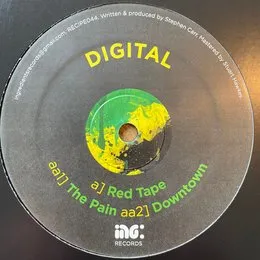 Red Tape / The Pain / Downtown von Digital – Album Cover