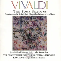 The Four Seasons / Flute Concerto in D "Il Gardellino" / Harpsichord Concerto in A major von John Solum – Album Cover