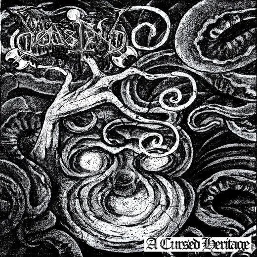 A Cursed Heritage von Dødsferd – Album Cover