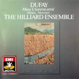 Missa "L'homme armé" / Motets von The Hilliard Ensemble – Album Cover