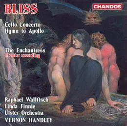 Cello Concerto / Hymn to Apollo / The Enchantress von Raphael Wallfisch – Album Cover
