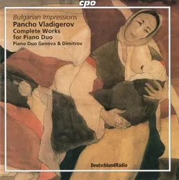 Bulgarian Impressions: Complete Works for Piano Duo von Панчо Хараланов Владигеров – Album Cover