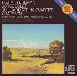 Concert for Violin, Piano and String Quartet von Ernest Chausson – Album Cover