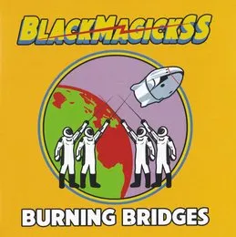 Burning Bridges von Black Magick SS – Album Cover