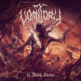 In Death Throes von Vomitory – Album Cover