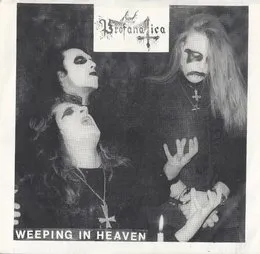 Weeping in Heaven von Profanatica – Album Cover