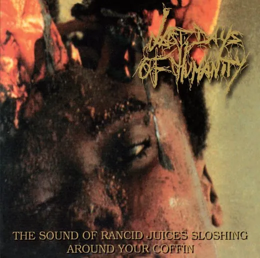 The Sound of Rancid Juices Sloshing Around Your Coffin von Last Days of Humanity – Album Cover