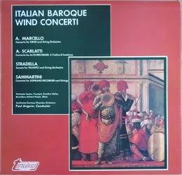 Italian Baroque Wind Concerti von Alessandro Stradella – Album Cover