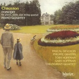 Concert for Piano, Violin and String Quartet / Piano Quartet von Pascal Devoyon – Album Cover