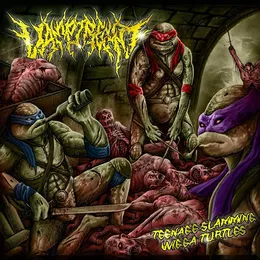 Teenage Slamming Wigga Turtles von Vampirecunt – Album Cover